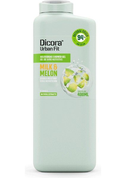 Urban Fit A Vitamini Süt ve Kavun Duş Jeli 400 ml