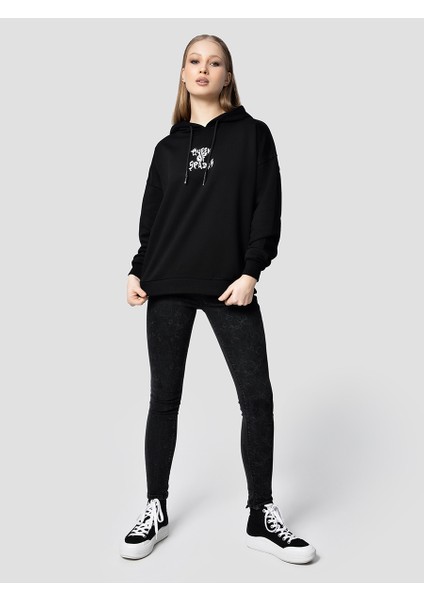 Loose Fit Bayan Sweatshirt