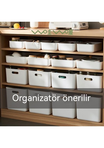 Masaüstü Çeşitli Eşyalar Saklama Kutusu Japon Tarzı Minimalist Saf Beyaz Kapaklı Saklama Kutusu Iç Çamaşırı Giysi Çekmecesi Kutusu (Yurt Dışından) fiyatları