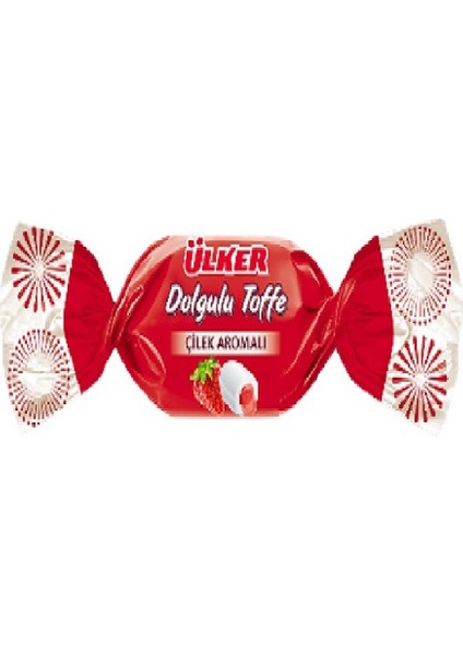 Çilek Dolgulu Toffe 5 x 1 kg