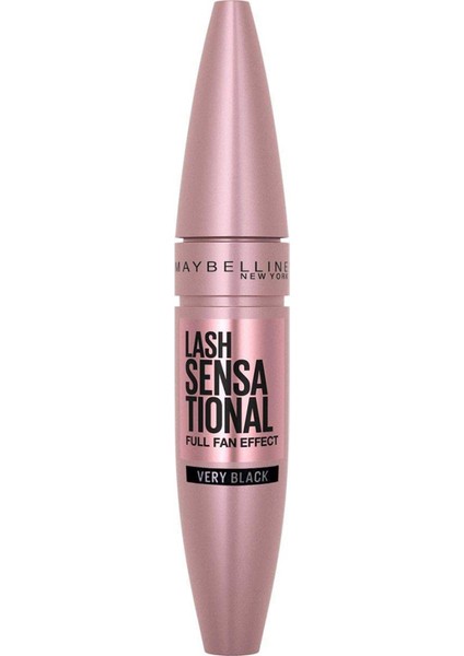 Maybelline New York Lash Sensational Yelpaze Etkili Siyah Maskara