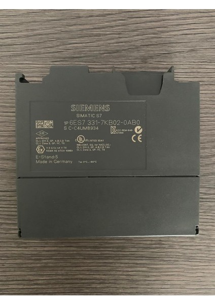 Sıemens 6es7 331-7KB02-0AB0 Sımatıc S7-300 Analog Giriş Modülü
