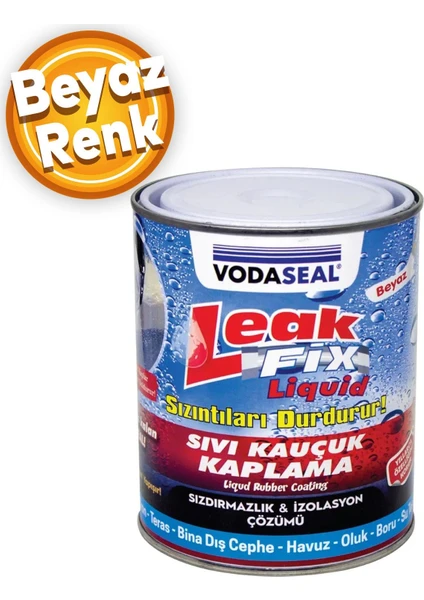 Leak Fix Liquid Su Sızdırmazlık Sıvı Kauçuk Kaplama Izalasyon Sızdırmaz 800 gr