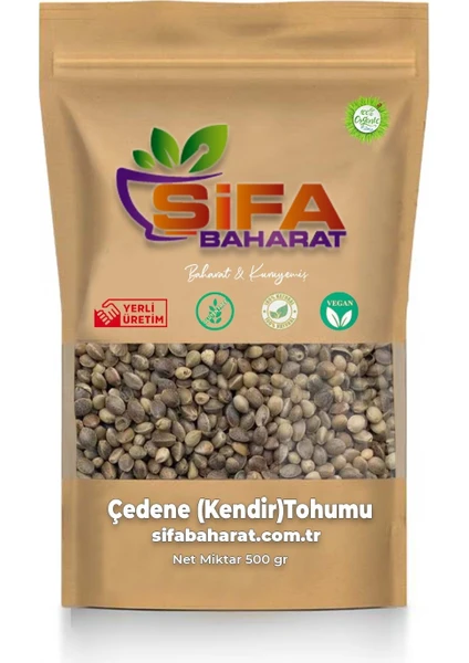 Şifa Baharat Çedene (Kendir)Tohumu 500 gr