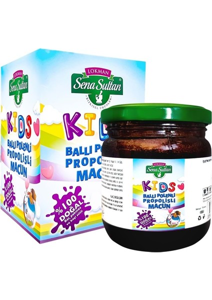 Sena Sultan Ballı Polenli Propolisli Macun 235 gr