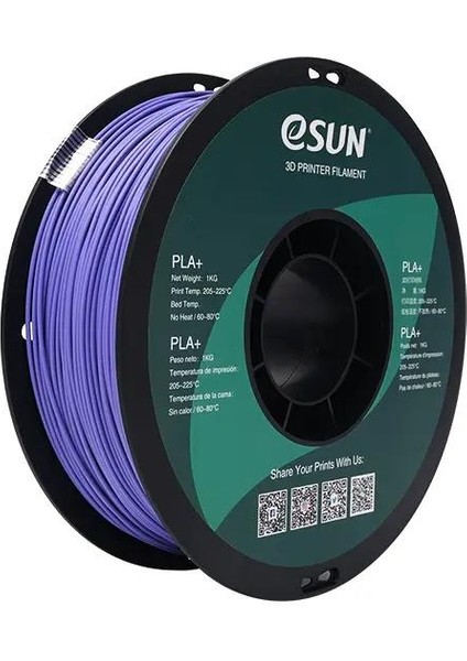 Pla+ Filament - Very Peri - 1 kg 1.75 mm