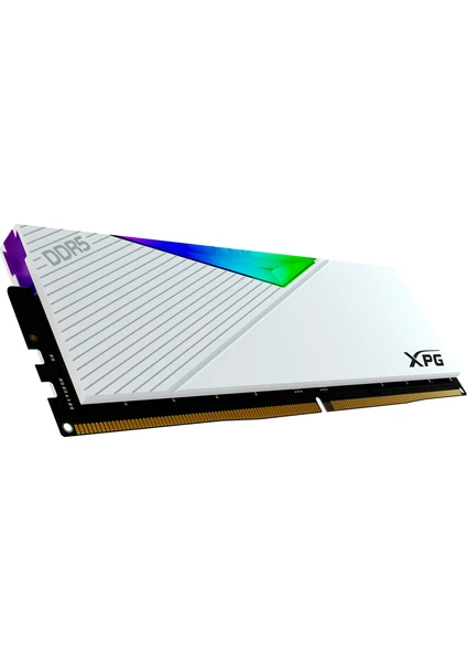 XPG Lancer RGB 16GB 5200 MHz DDR5 CL38 Ram - Beyaz AX5U5200C3816G-CLARWH