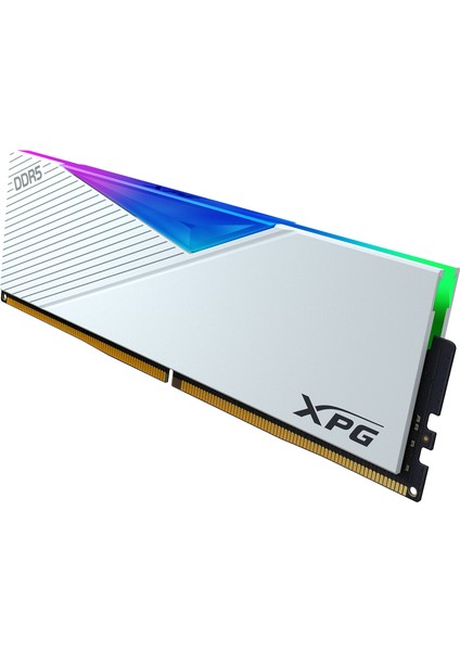 XPG Lancer RGB 16GB 5200 MHz DDR5 CL38 Ram - Beyaz AX5U5200C3816G-CLARWH