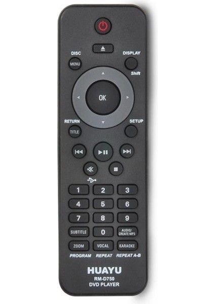 Philips RM-D750 DVD Universal Kumanda