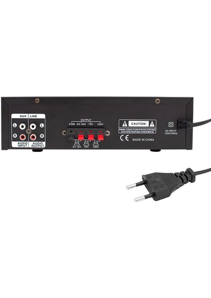 Magıcvoıce MV-510 50 Watt Usb/sd/bluetooth 2 Mik.,eco Lu+2sd 2061*2 Li,uk Lı Girişli Hat Trafolu Anfi