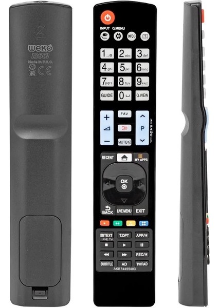 Lg My Apps Tuşlu LCD LED Tv Kumandası