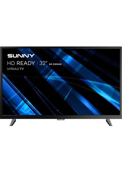 SN32DAL04/0202 32" 80 Ekran Uydu Alıcılı HD LED TV(12V Girişli)