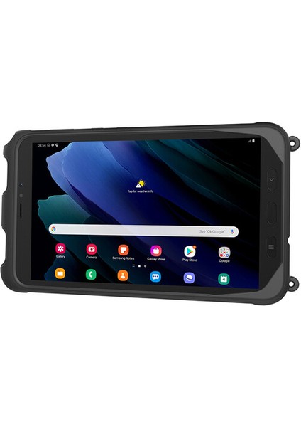 Samsung Galaxy Tab Active3 ve Tab Active5 Profesyonel Koruyucu Tablet Kılıfı ve El Kemeri