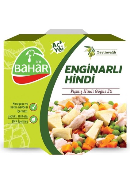 Hazır Yemek Hindi Enginarlı 12 x 165 gr