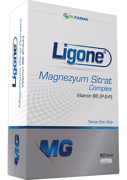 Magnezyum Sitrat 60 Tablet