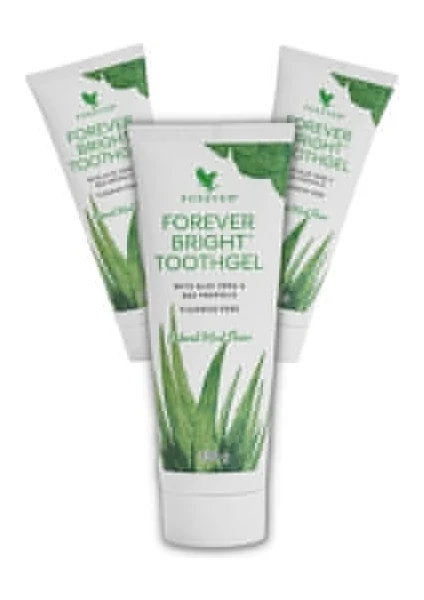 Forever Diş Macunu - 3 Paket Brıght Toothgel