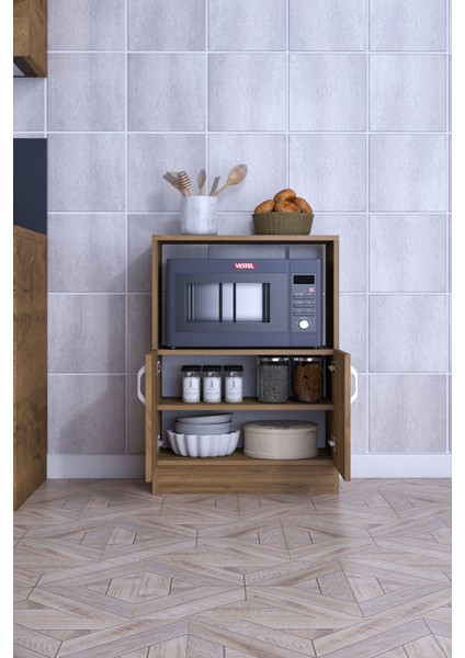 Rafineri Makro Dolap Çok Amaçlı Mikrodalga Fırın Dolabı Mdf fiyatları