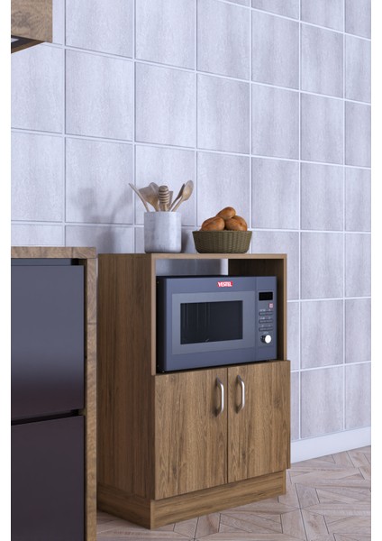 Rafineri Makro Dolap Çok Amaçlı Mikrodalga Fırın Dolabı Mdf modelleri