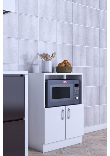 Rafineri Makro Dolap Çok Amaçlı Mikrodalga Fırın Dolabı Mdf fiyatları