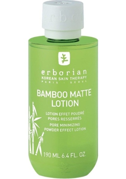 Erborıan Bamboo Matte Lotıon Tonik 190 ml