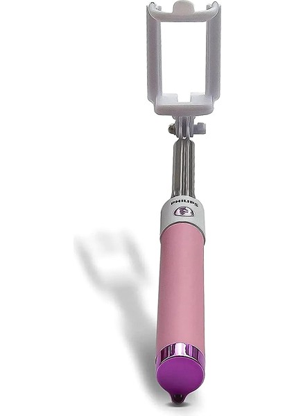 Type-C to 3.5mm Jack Dönüştürücü 270 Derece Dönebilen Premium Selfie Çubuğu Lila 2023Yeni3611UC10