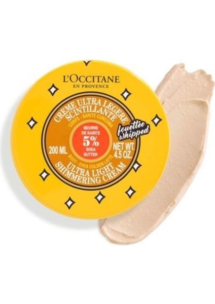 Shea Golden Latte Shimmering Cream - Shea Golden Latte Vücut Kremi 200 ml