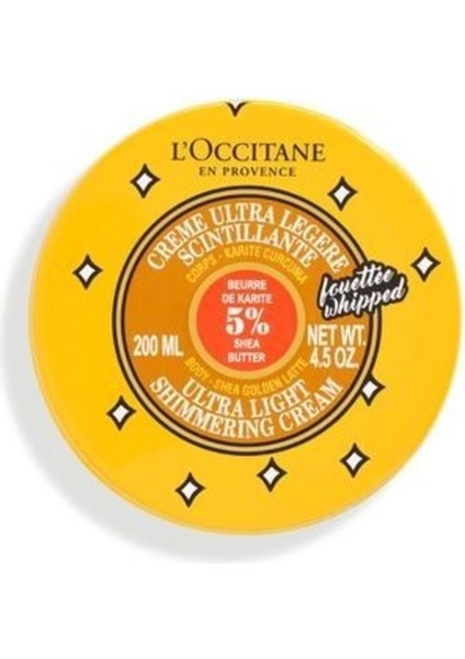 Shea Golden Latte Shimmering Cream - Shea Golden Latte Vücut Kremi 200 ml