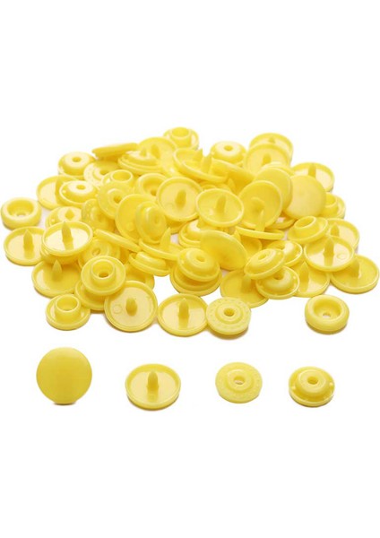 Çıt Çıt Seti Plastik Sarı (100 Set)