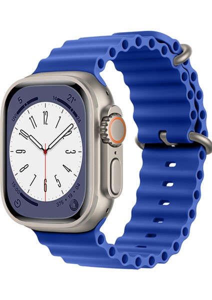 Apple Watch 10 42mm - 38/40/41mm Kordon Ocean Silikon Kordon 2/3/4/5/6/se/7/8/9