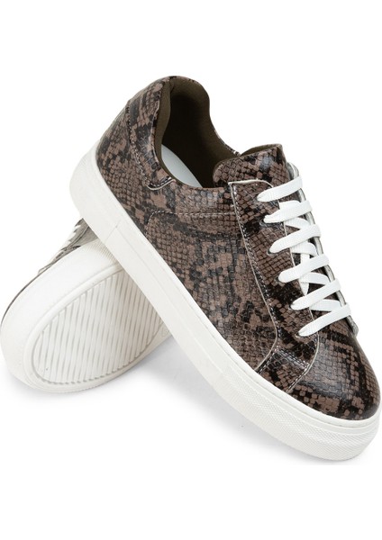 Vizon Rengi Sneaker Kadın Ayakkabı
