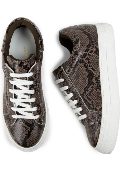 Vizon Rengi Sneaker Kadın Ayakkabı