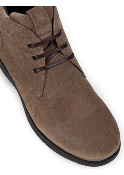 Süet Vizon Rengi Erkek Bot indirimleri