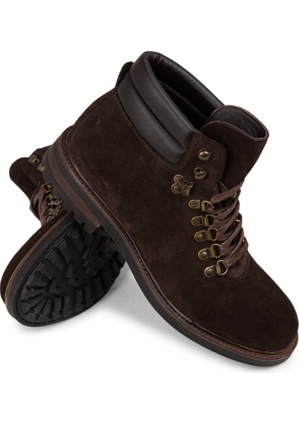 Süet Kahverengi Erkek Bot modelleri