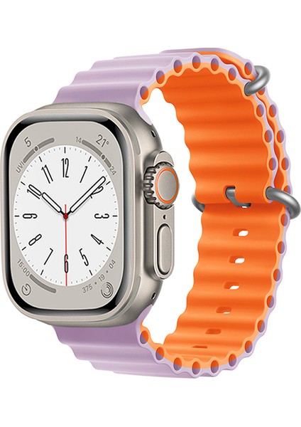 Apple Watch 10 42mm - 38/40/41mm Kordon Ocean Silikon Kordon 2/3/4/5/6/se/7/8/9