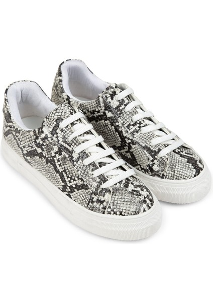 Hakiki Deri Beyaz Sneaker Kadın Ayakkabı fiyatları