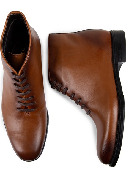 Deri Taba Rengi Erkek Bot fırsatları