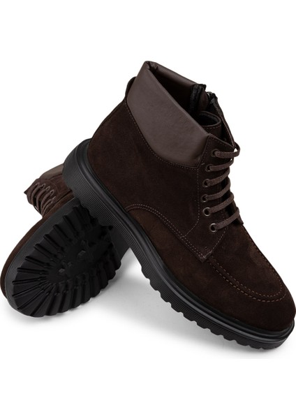 Süet Kahverengi Erkek Bot modelleri