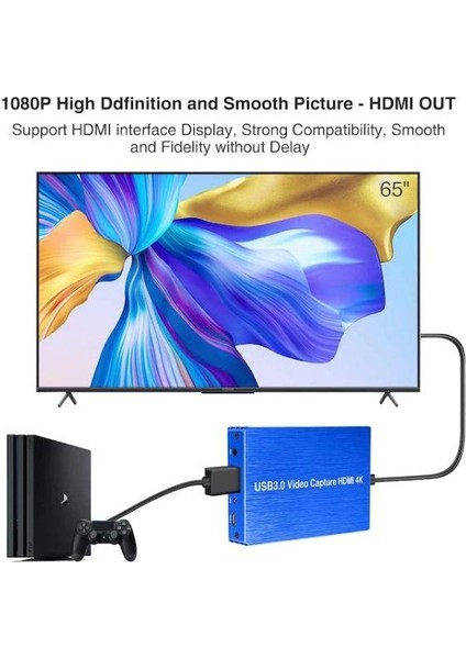 USB 3.0 4K HDMI Video Capture USB 3.0 Hd Video Kaydedici