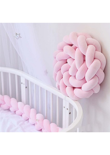 Yatak Kenarı Dokuma Bantlı Pembe 35 Metre (Yurt Dışından)