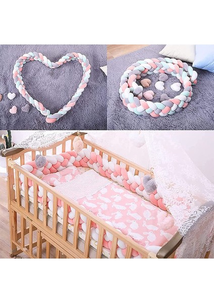 Yatak Kenarı Dokuma Bantlı Pembe ve Mor 35 Metre (Yurt Dışından) fiyatları