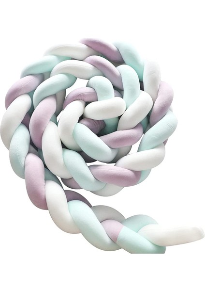 Yatak Örme Kumaş Yeşil ve Mor 1 Metre Boyunca (Yurt Dışından)