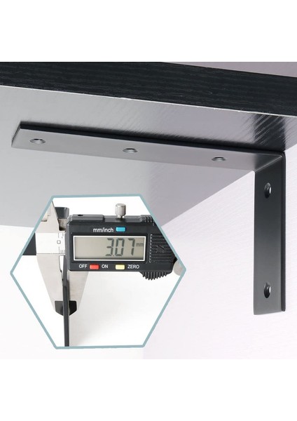 Iki Parçalı Teleskopik Çerçeve Braketi Cam/ahşap Ayarlanabilir Duvar Braketi Vidalı Paslanmaz Çelik Parlak Kaplama 175MM x 105MM x 45MM (Yurt Dışından) fırsatları