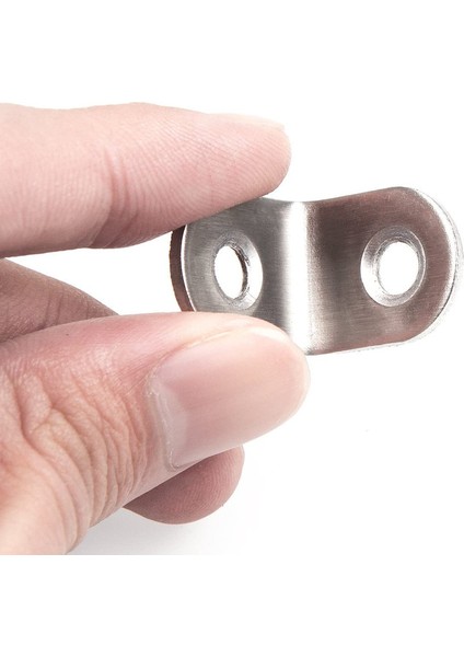 100 Adet Paslanmaz Çelik Sabit Braket 20X 20MM Sabit Köşe Braket Ahşap Dolap Sandalye Masa Dik Açılı Braket-Gümüş (Yurt Dışından) modelleri