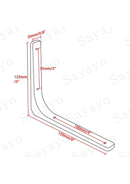 Duvara Monte Braket 8 Parçalı Set Metal Braket 100MM x 100MM Ağır Braket Dekoratif Duvara Monte Endüstriyel Mutfak Radyatör Duvara Monte Braket Siyah (Yurt Dışından) indirimleri