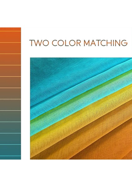 2x Tül Panjur Turuncu 100* 250CM (Yurt Dışından) fiyatları