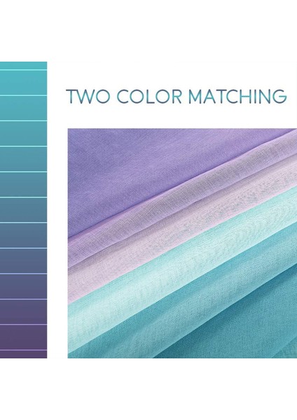 2x Tül Panjur Mavi 132* 241CM (Yurt Dışından) fiyatları