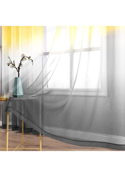 2 x Tül Panjurlar Sarı Gri 100* 250CM (Yurt Dışından) modelleri