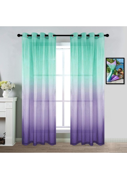 2x Tül Panjur Mavi 100* 250CM (Yurt Dışından) modelleri