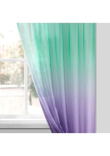 2x Tül Panjur Mavi 100* 250CM (Yurt Dışından) indirimleri