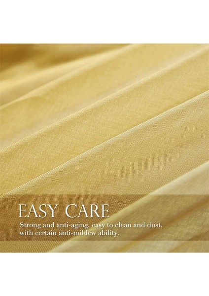 2 Degrade Perde Sarı 107 * 160 cm (Yurt Dışından) indirimleri